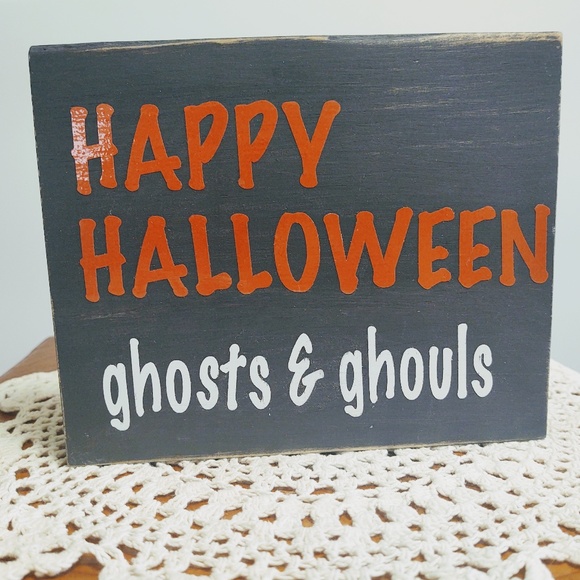 4/$20 TIERED TRAY DECOR/MINI WOOD SIGN/FALL DECOR $ - Picture 1 of 2